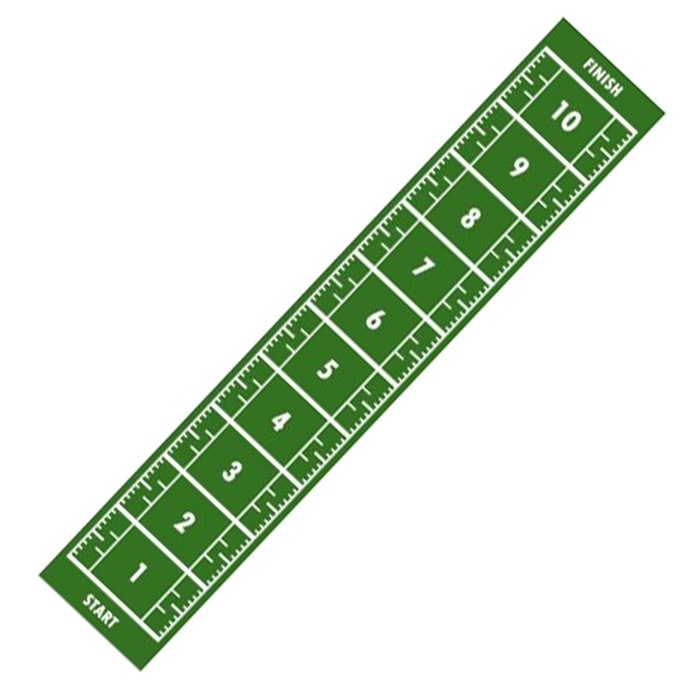 ErgoGrass Prowler Sled Track, Jason Type A, 15 mm, 2x11 m, grøn med tuftet/vævet design i hvid farve