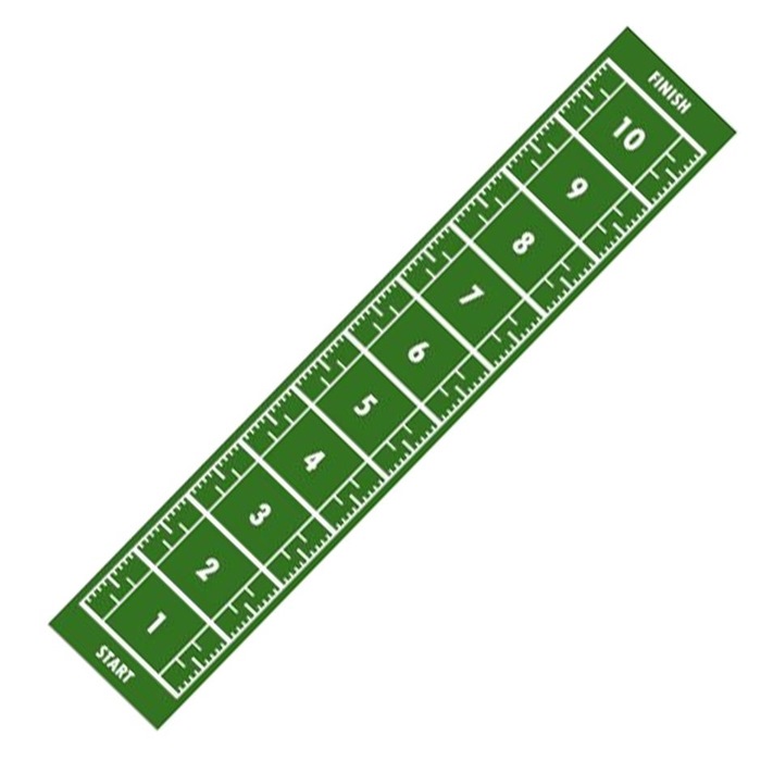 ErgoGrass Prowler Sled Track, Jason Type B, 15 mm, 2x11 m, grøn med tuftet/vævet design i hvid farve<br>