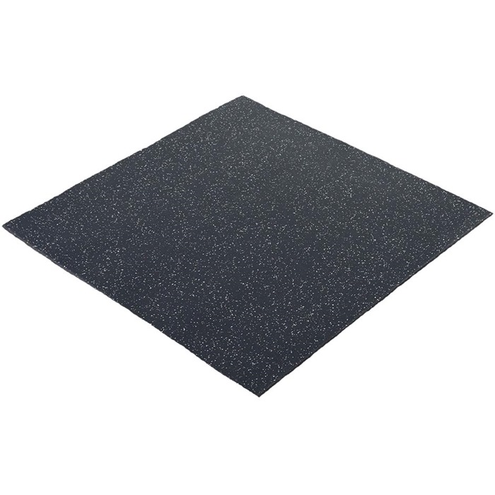 ErgoTile QUAD EasyConnect 1000x1000x30 mm gummifliser med impact bund type M, C4-GV sort